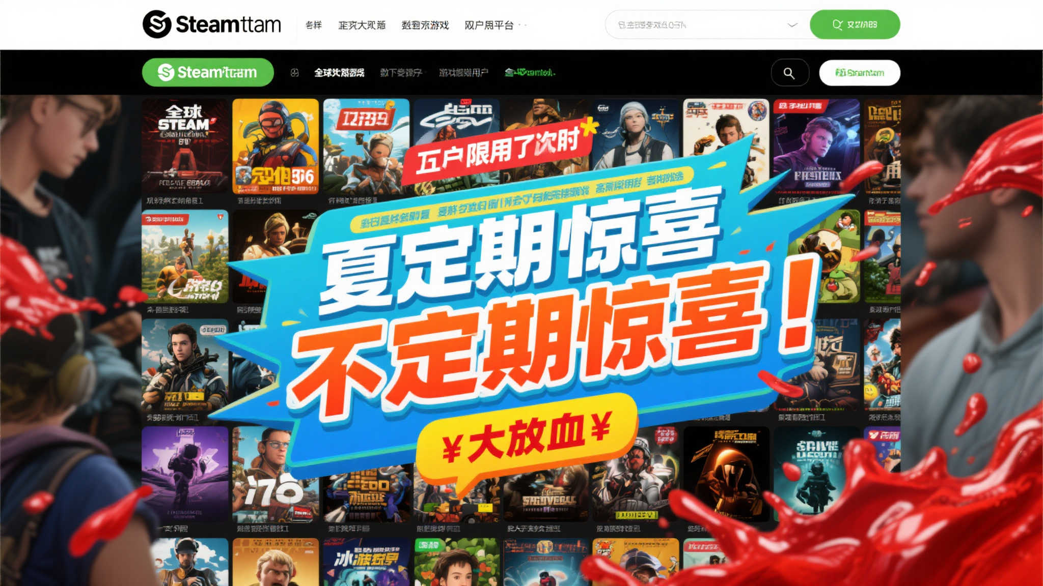 Steam夏促提前开启！海量史低折扣抢先体验！
