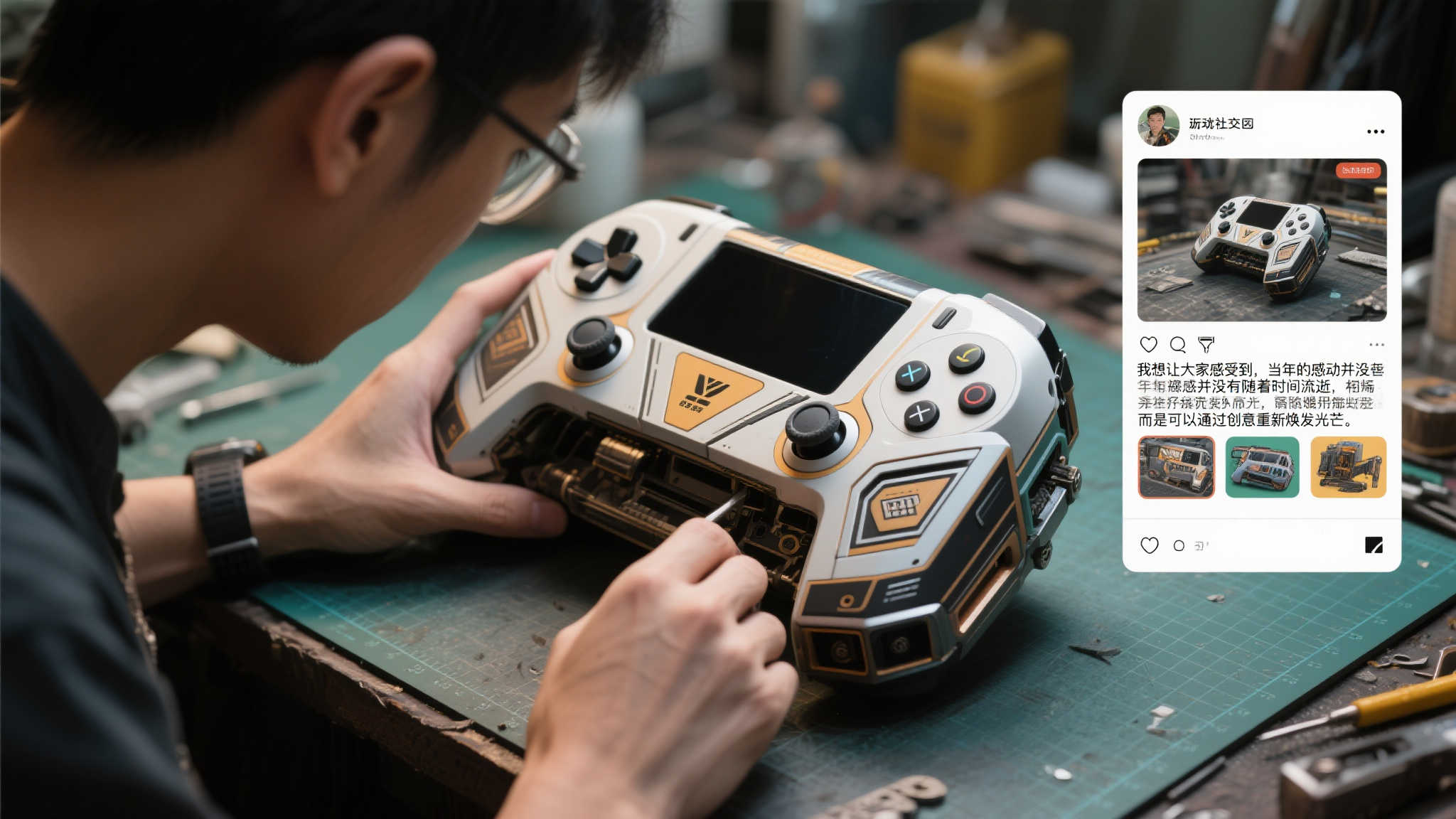 狂热玩家自制PS5致敬PS2：复古情怀与细节完美再现！